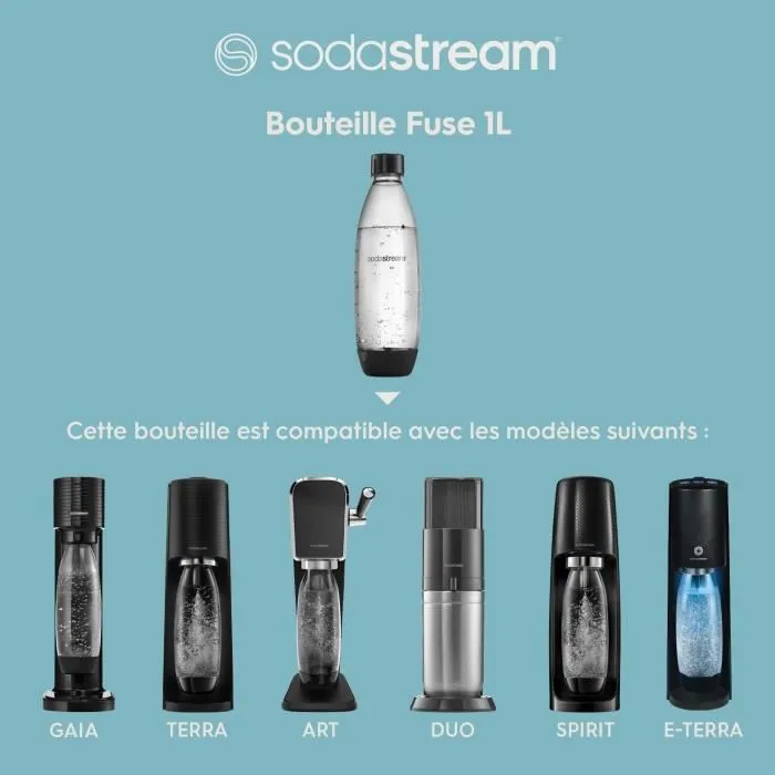 Sodastream Botella Lavavajillas 1L Metal