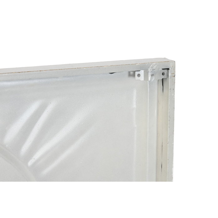 DKD Home Decor Decoración de Pared de Metal Abstracto 2 Piezas Blanco y Dorado DKD Home Decor Decoración de Pared de Metal Abstracto 2 Piezas Blanco y Dorado