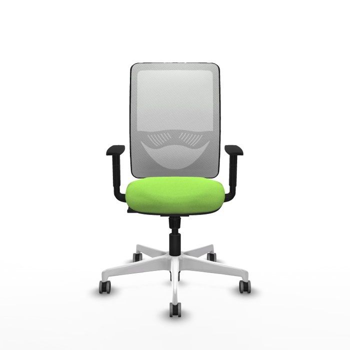 PIQUERAS Y CRESPO Silla de oficina Zulema con mecanismo Sincro, color Pistacho y Blanco PIQUERAS Y CRESPO Silla de oficina Zulema con mecanismo Sincro, color Pistacho y Blanco