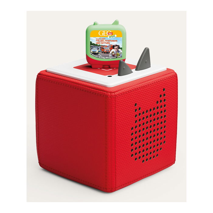 Tonies Tonie Audio Juguete Clever Tonies Geolino Mini - Alles ber Polizei, Feuerwehr und Rettung, 13 Relatos, 46 min, Hrspiel, 11003771 Tonies Tonie Audio Juguete Clever Tonies Geolino Mini - Alles ber Polizei, Feuerwehr und Rettung, 13 Relatos, 46 min, Hrspiel, 11003771