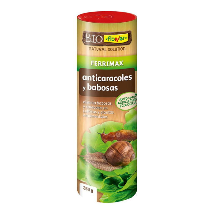 Flower Ferrimax - Anticaracoles y Babosas, Cebo Granulado, 350 g, para Agricultura Ecológica, Protección Inmediata de Cultivos Flower Ferrimax - Anticaracoles y Babosas, Cebo Granulado, 350 g, para Agricultura Ecológica, Protección Inmediata de Cultivos