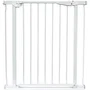 Dreambaby DRE9312742894634 Barrera de Seguridad Infantil con Cierre Automático Avanzado y Base Baja, para Niños de 75-81 cm y 76 cm de Altura, Color Blanco