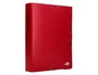 Liderpapel Carpeta proyectos folio lomo 90mm roja