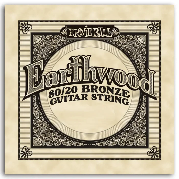 Ernie Ball Cuerda Acústica Earthwood Bronze 044 (Set de 6) (Set de 6)