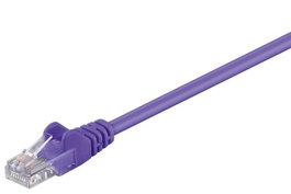 MicroConnect Cable de red CAT5e U/UTP 1,5 m Púrpura