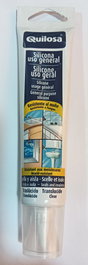 QUILOSA Silicona Orbasil Ácida Antimohos 85ml Translúcido