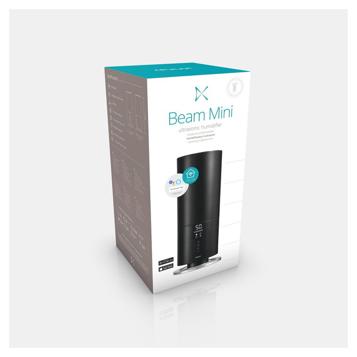 DUUX Duux Beam Mini 2 Humidificador Negro DUUX Duux Beam Mini 2 Humidificador Negro
