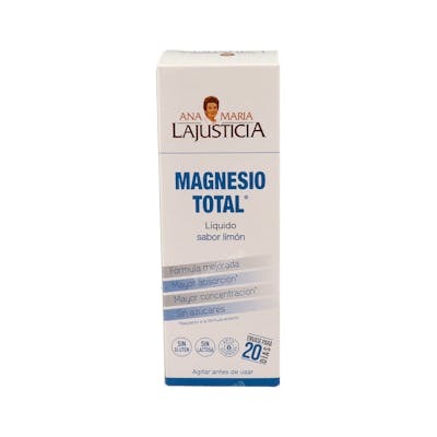Ana Maria Lajusticia Magnesio Total Líquido Sabor Limón 200 ml