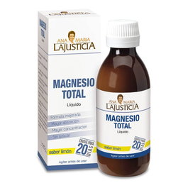 ANA MARIA LAJUSTICIA Magnesio Total Líquido Sabor Limón 200ml