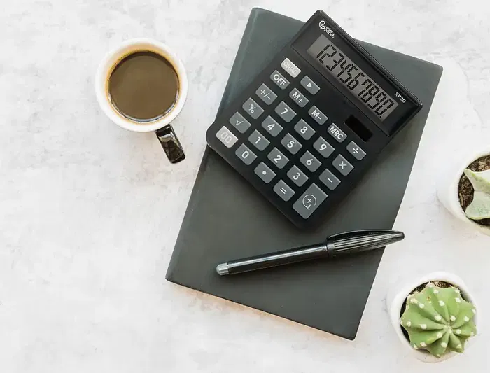 Liderpapel xf20 Calculadora Sobremesa 10 Dígitos Solar y Pilas Color Negro 127x105x24 mm