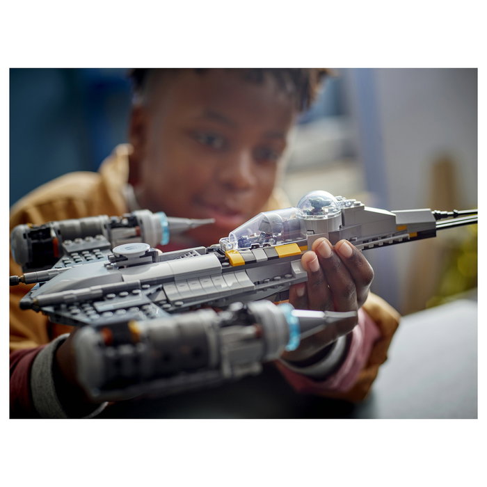 LEGO 75325 Star Wars N-1 Starfighter de The Mandalorian, Juego de Construcción para Niños de 9+ Años, 412 Piezas, Multicolor