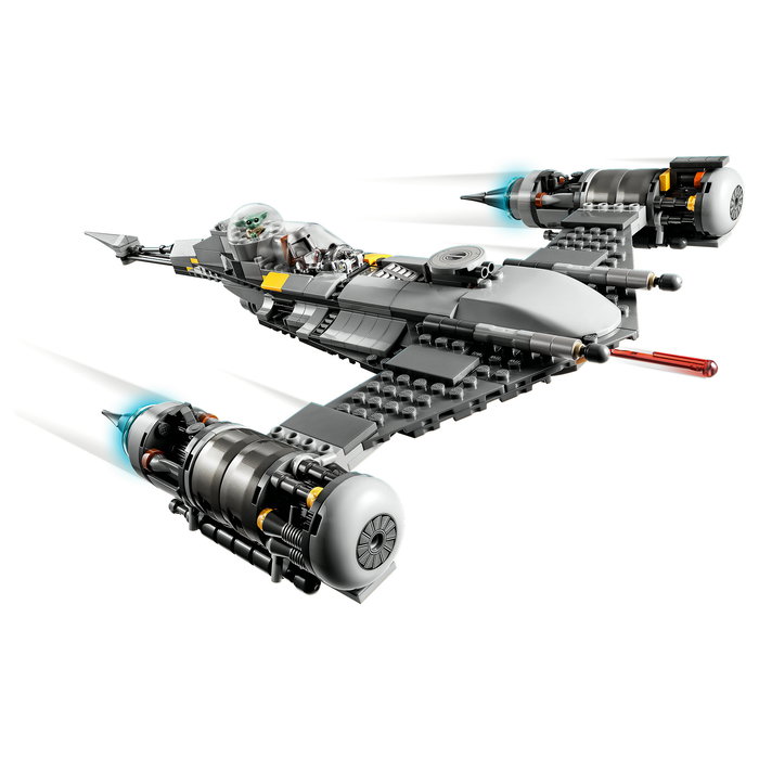 LEGO 75325 Star Wars N-1 Starfighter de The Mandalorian, Juego de Construcción para Niños de 9+ Años, 412 Piezas, Multicolor