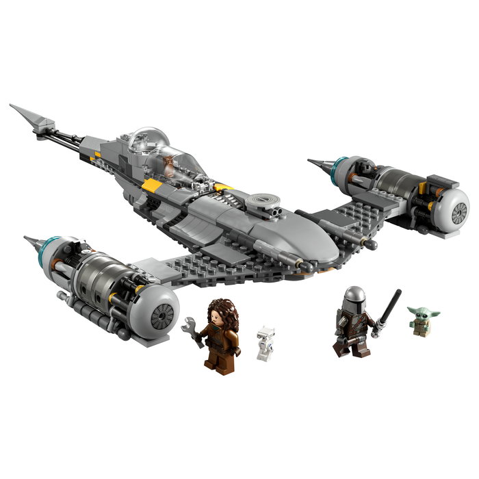 LEGO 75325 Star Wars N-1 Starfighter de The Mandalorian, Juego de Construcción para Niños de 9+ Años, 412 Piezas, Multicolor