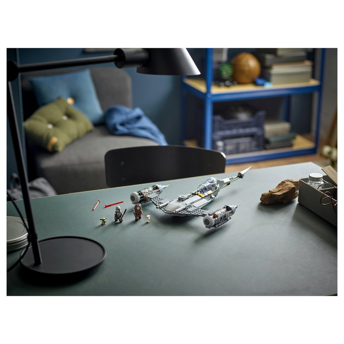 LEGO 75325 Star Wars N-1 Starfighter de The Mandalorian, Juego de Construcción para Niños de 9+ Años, 412 Piezas, Multicolor