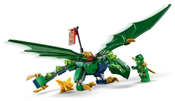 LEGO NINJAGO 71829 El Dragón Verde del Bosque de Lloyd