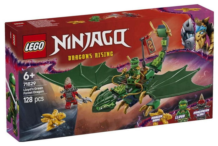 LEGO NINJAGO 71829 El Dragón Verde del Bosque de Lloyd