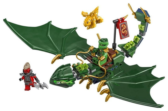 LEGO NINJAGO 71829 El Dragón Verde del Bosque de Lloyd