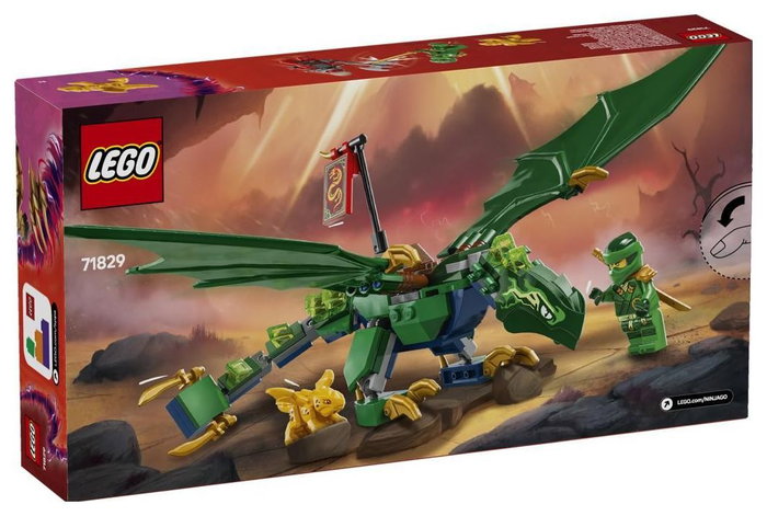 LEGO NINJAGO 71829 El Dragón Verde del Bosque de Lloyd
