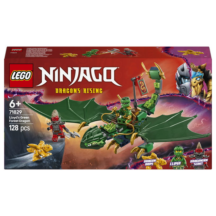 LEGO NINJAGO 71829 El Dragón Verde del Bosque de Lloyd