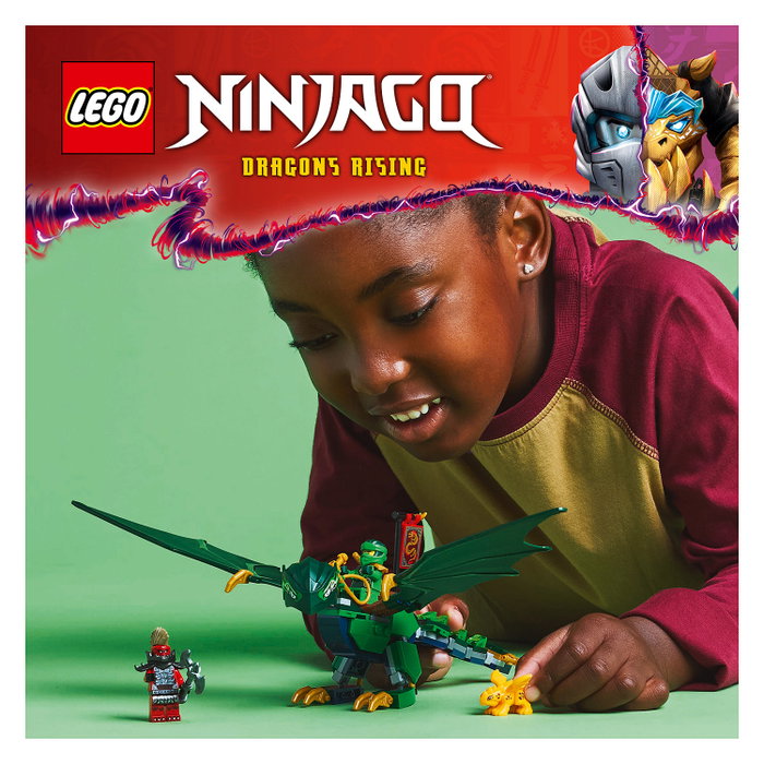 LEGO NINJAGO 71829 El Dragón Verde del Bosque de Lloyd