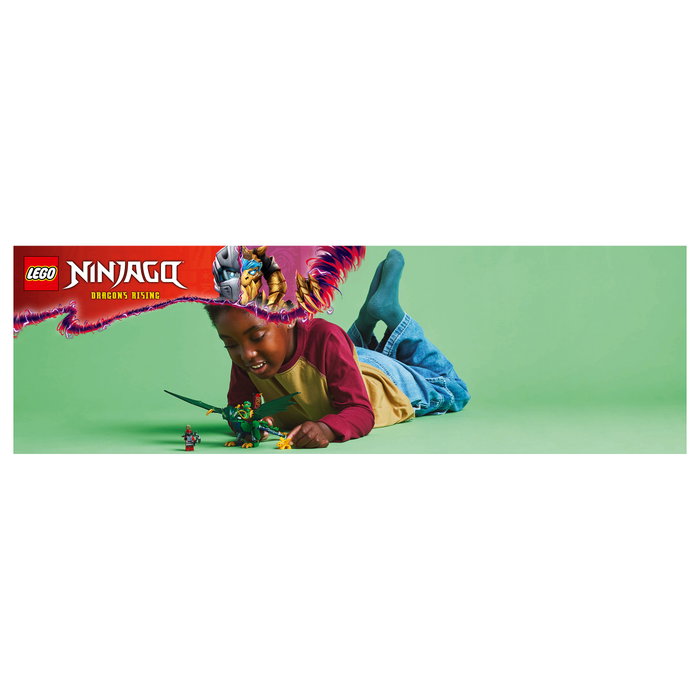 LEGO NINJAGO 71829 El Dragón Verde del Bosque de Lloyd