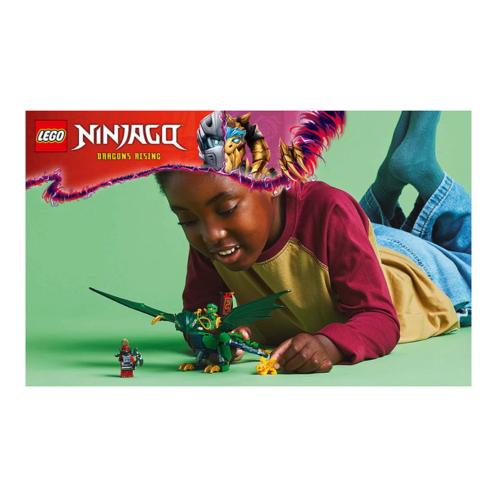 LEGO NINJAGO 71829 El Dragón Verde del Bosque de Lloyd