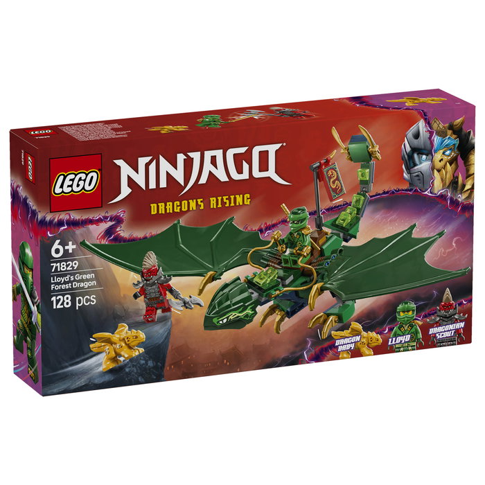 LEGO NINJAGO 71829 El Dragón Verde del Bosque de Lloyd