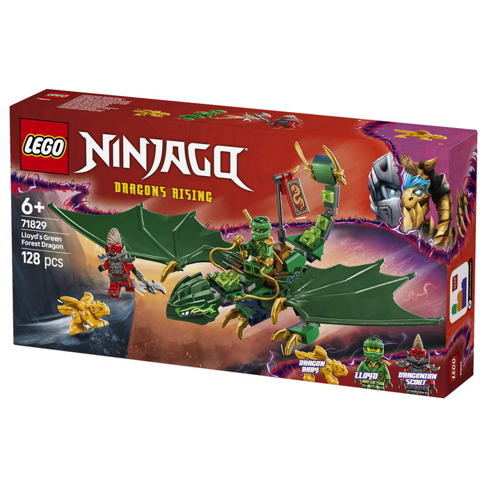 LEGO NINJAGO 71829 El Dragón Verde del Bosque de Lloyd