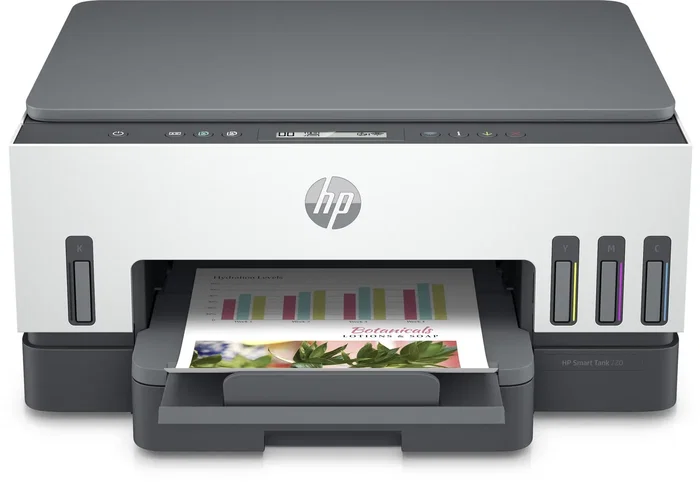 HP Smart Tank 720 Impresora Multifunción Color A4 Duplex USB WiFi