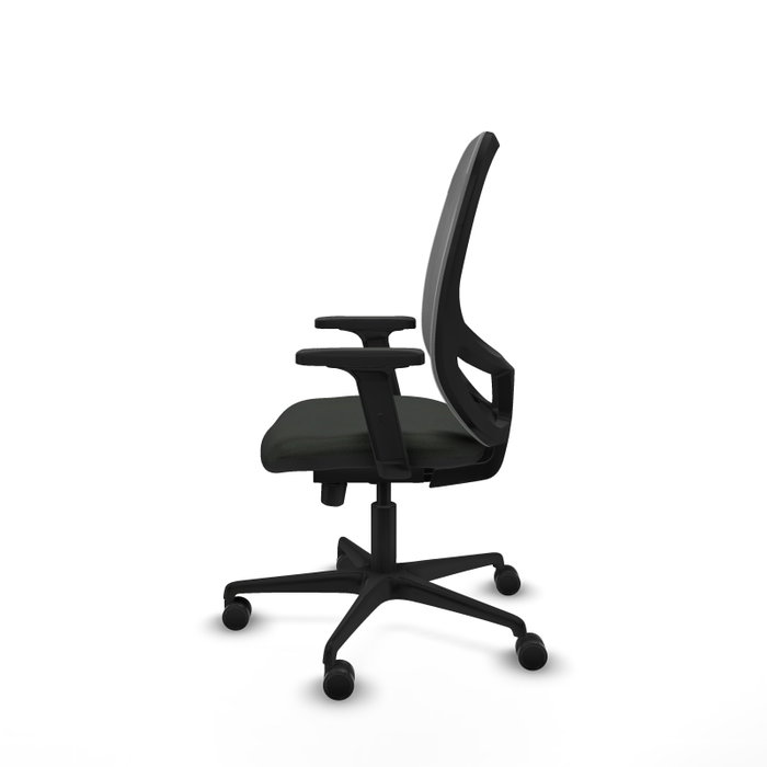 PIQUERAS Y CRESPO Silla de oficina Cilanco con mecanismo Sincro/Traslack Negro y Gris PIQUERAS Y CRESPO Silla de oficina Cilanco con mecanismo Sincro/Traslack Negro y Gris