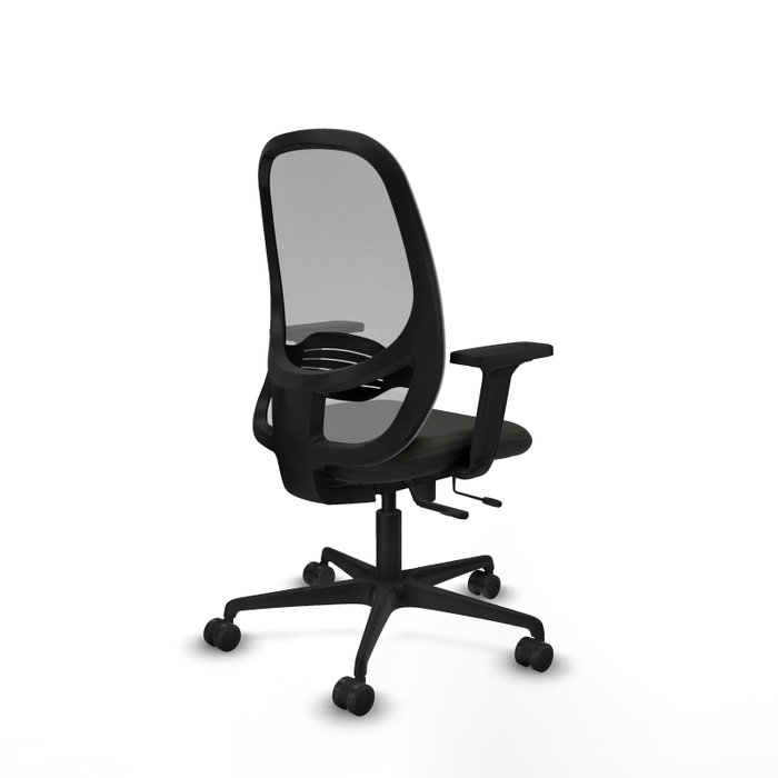 PIQUERAS Y CRESPO Silla de oficina Cilanco con mecanismo Sincro/Traslack Negro y Gris PIQUERAS Y CRESPO Silla de oficina Cilanco con mecanismo Sincro/Traslack Negro y Gris