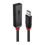 Lindy Cable de Extensión USB 3.0 Activo Slim 15 m USB-A a USB-A