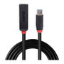 Lindy Cable de Extensión USB 3.0 Activo Slim 15 m USB-A a USB-A