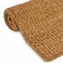 Giftdecor Alfombra de Esparto Natural, Marrón, 180x120 cm