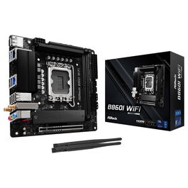 ASRock B860I WiFi Placa Base Mini ITX para Intel LGA 1851 DDR5 HDMI/DP Wi-Fi 6E Bluetooth 5.3