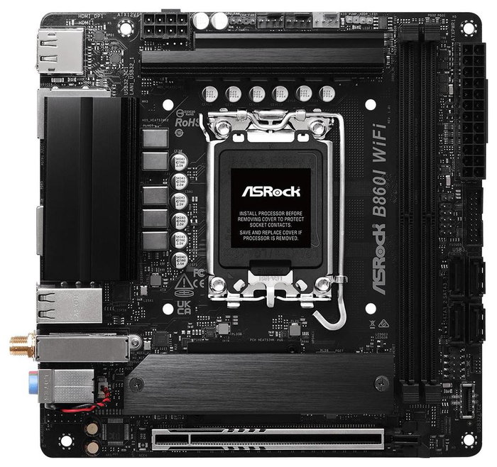 ASRock B860I WiFi mini ITX DDR5 LGA 1851
