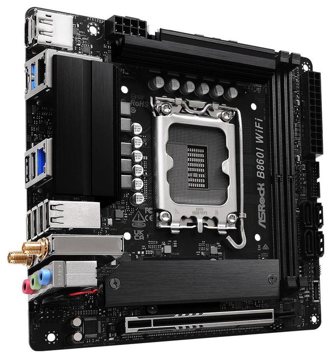 ASRock B860I WiFi mini ITX DDR5 LGA 1851