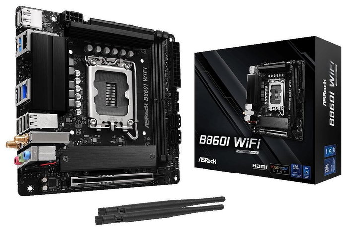 ASRock B860I WiFi mini ITX DDR5 LGA 1851