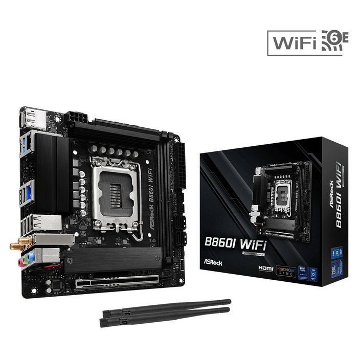 ASRock B860I WiFi mini ITX DDR5 LGA 1851