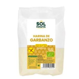SOLNATURAL Harina De Garbanzos 500Gr Bio Sin Gluten
