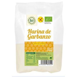 SOLNATURAL Harina de Garbanzos Bio S/Gluten 500g