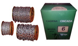 Cadena de eslabones de 2,0 mm en bobina de 10 kg (aprox. 135 m)