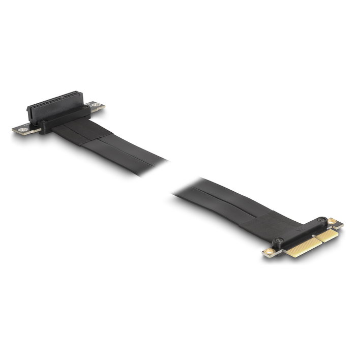 DeLOCK Riser Karte PCI Express x4 Stecker zu x4 Slot 90 Grad gewinkelt mit Kabel 60 cm DeLOCK Riser Karte PCI Express x4 Stecker zu x4 Slot 90 Grad gewinkelt mit Kabel 60 cm