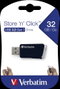 Verbatim Store 'n' Click 32GB USB 3.2 Gen 1 Negro
