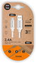 Tech One Tech Cable USB-A a USB-C de Nylon, 1m, Blanco