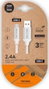 Tech One Tech Cable USB-A a USB-C de Nylon Blanco, 1m, TEC2006