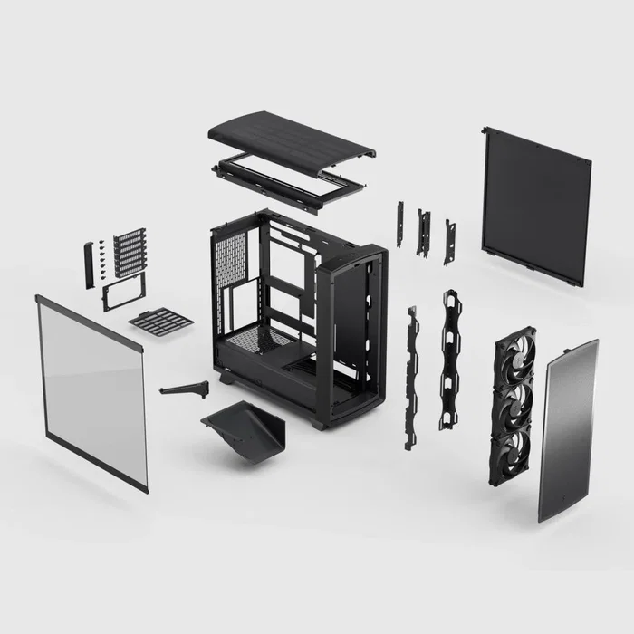 Fractal Design Summit Blackout TG Light Tint Midi Tower Negro