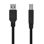 Aisens Cable USB 3.0 A105-0444, Tipo A Macho a Tipo B Macho, 5 Gbps, Impresora, 2 Metros, Negro