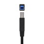 Aisens Cable USB 3.0 A105-0444, Tipo A Macho a Tipo B Macho, 5 Gbps, Impresora, 2 Metros, Negro