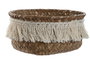 DKD Home Decor Set de 3 Cestas de Fibra Flecos Decapé Natural